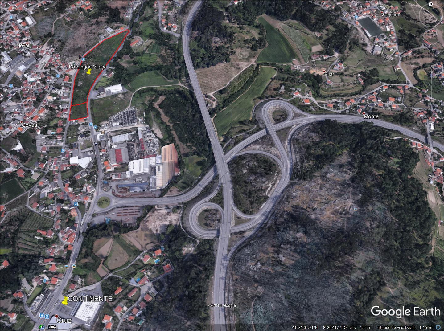 Loteamento , Celeirós, Aveleda e Vimieiro